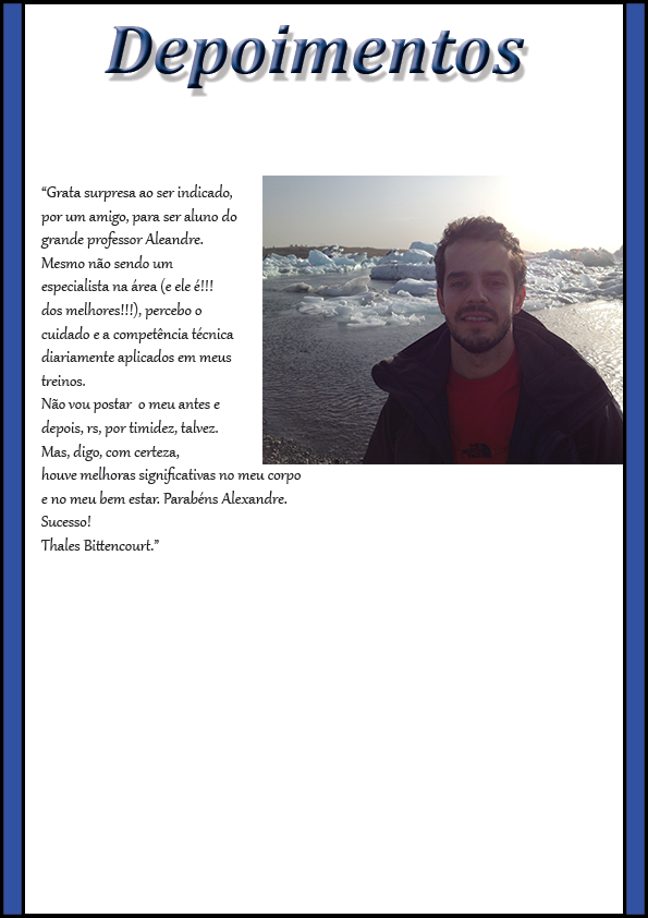 Personal Trainer em Belo Horizonte - BH- Depoimentos-Thales-Medico